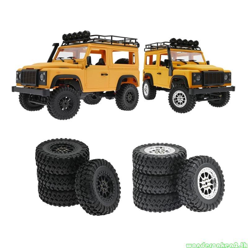 Wonderpakea2 4 ชิ้น 1 12 Scale RC รถความเร็ว Drift ยาง Tyres ล้อสําหรับ MN90 MN91 MN99 MN99S