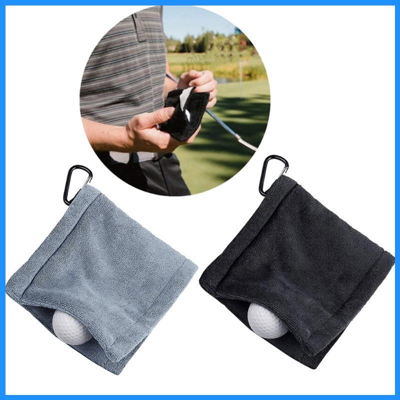 Luk Golf Towel ผ้าขนหนูกอล์ฟไมโครไฟเบอร์สําหรับ w Carabiner Clip Golf Towel สําหรับกอล์ฟ