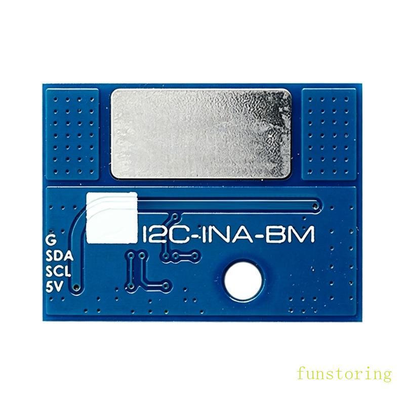 FUN I2C Current Monitor โมดูล 0-85V 150A โลหะต่อเนื่อง Sunt Current วัดหน่วยสําหรับหุ่นยนต์และ DIY E