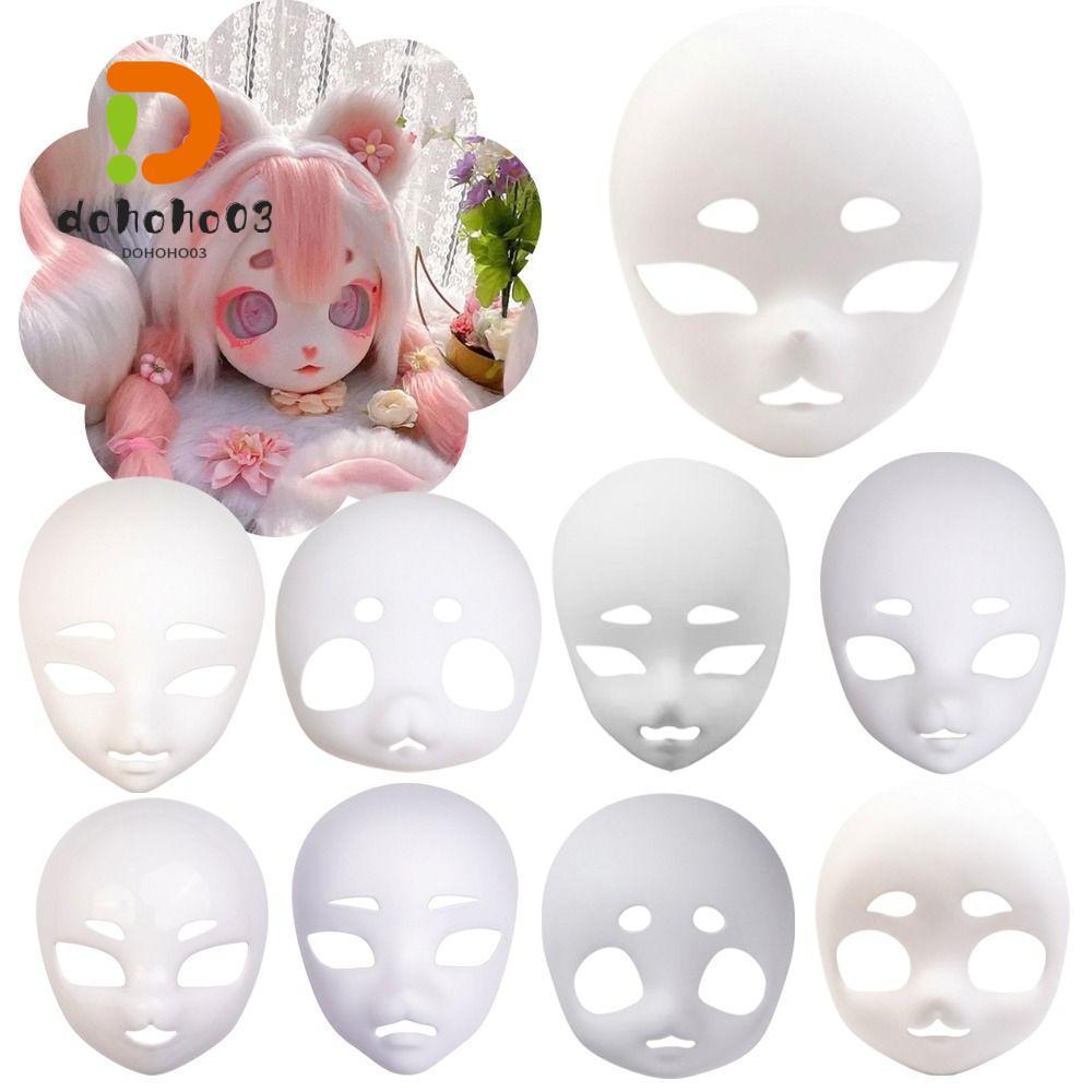 DOHOHPH Kigurumi ฐาน Beast Skull , สัตว์คอสเพลย์หัวแมว Skull, DIY พลาสติก Fursuit อะนิเมะปาร์ตี้