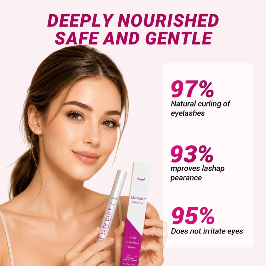 Lash Serum สําหรับ Eyelash Growth 2 Pack Rapid Lash Eyelash Growth Serum | ขนแปรงแปรงละเอียดพิเศษสูต