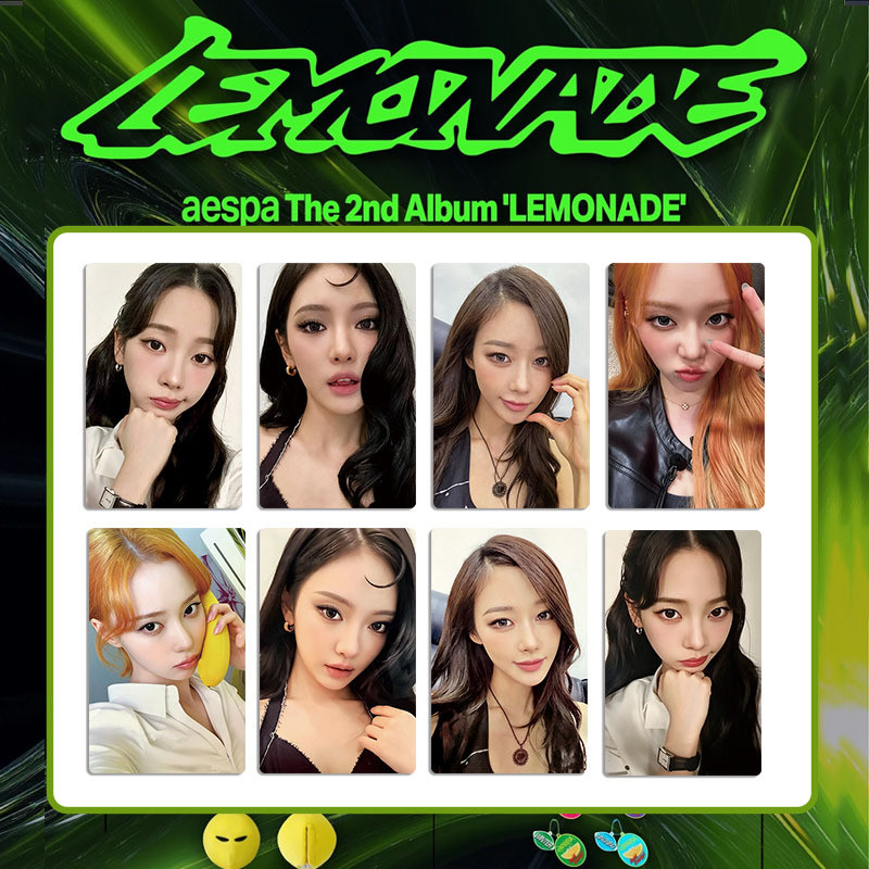 1-6pcs LEMONADE Lomo การ์ด WINTER starriver K4 HMV Rich Man 2026 คําอวยพรฤดูกาลสกปรกทํางาน Whiplash อัลบั้ม Photocards ร้อน Mess KARINA GISELLE NING SOLO Kpop โปสการ์ด