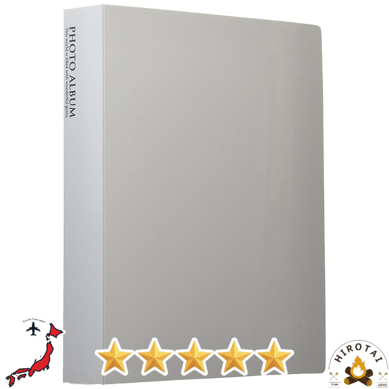 Pocket Photo Album SEKISEI KP-160 with clear pockets for L photos