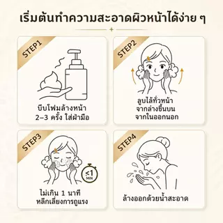 ซื้อคอลลาเจน รับฟรี! GLOW SECRET โฟมล้างหน้าเนื้อมูส 100ML ฟองนุ่มละเอียด ผิวนุ่มชุ่มชื้น ไม่แห้งตึง