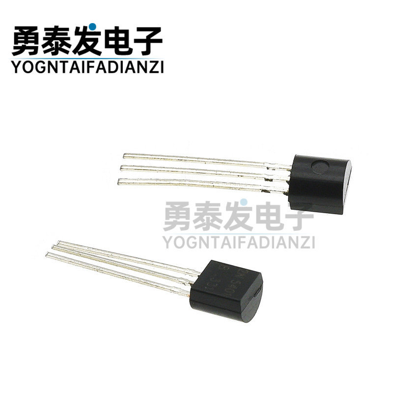2N5401 TO-92 PNP ทรานซิสเตอร์ 150V/0.6A In-Line Triod Copper Pin
