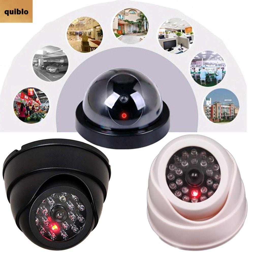QUIBLO Fake Monitor Safety จําลองโดมกระพริบไฟ LED