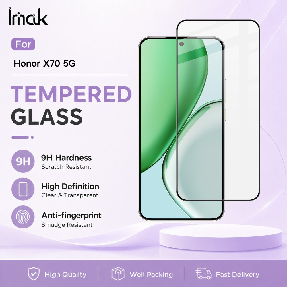 ฟิล์มกระจก สำหรับ Honor X70 X70i X60 GT X60i 5G เคลือบ Oleophobic ใสคมชัด HD FM0003