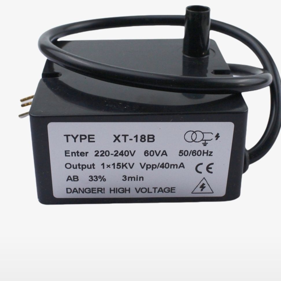 หม้อแปลงจุดไฟ XT-18B อะไหล่ทดแทนเตาเผาแก๊ส Riello FS10 FS20 RS34 RS44 แรงดันสูง 18KV