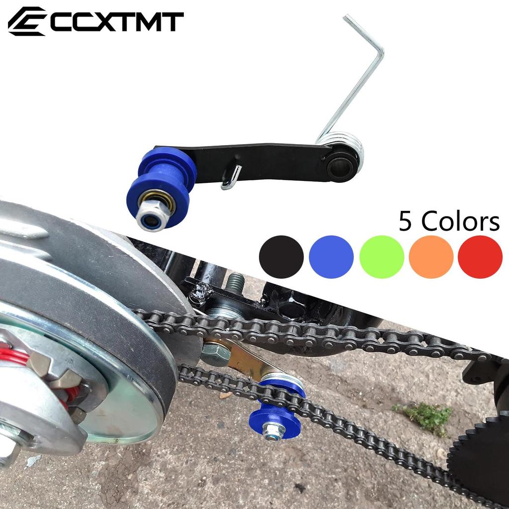 gโซ่ Slider Tensioner Adjuster Roller Guide สําหรับ ATV รถจักรยานยนต์ Dirt Bike Go Kart 420 428 530 