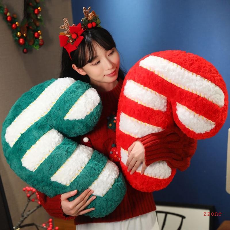 Zzz Plushie โยนหมอนสบายคริสต์มาสวันหยุดเบาะสําหรับโซฟาและตกแต่งเตียงโยนหมอน 1PC