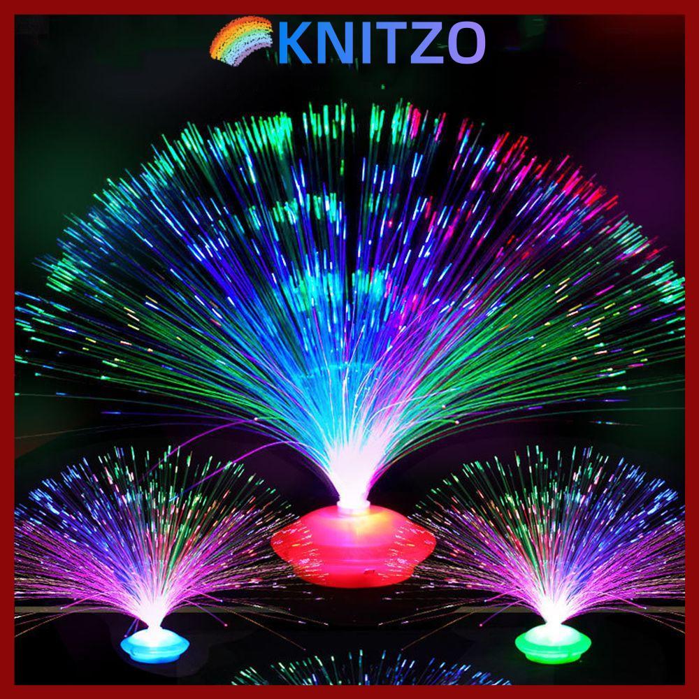 CODKNITZO ไฟไฟเบอร์ออปติก LED กระพริบตกแต่งบ้านวันหยุดตกแต่งคริสต์มาส