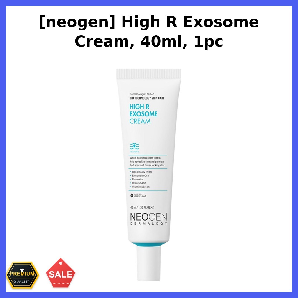 BEST [neogen] High R Exosome Cream, 40ml, 1pc / Korean Moisturizer / Skin Texture Boost / ของแท้ 100