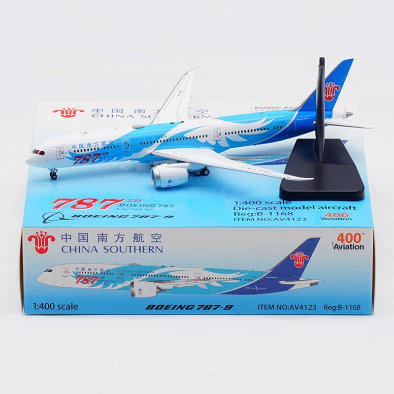 Aviation AV4123 China Southern Airlines Boeing B787-9 B-1168 เครื่องบินโดยสารรุ่น 1/400