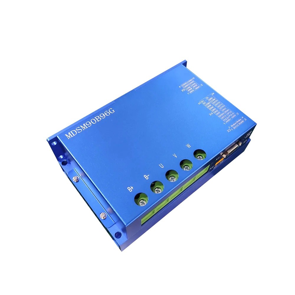การจัดส่งเฉพาะจุด TZBOT Rated 90A 18 ~ 96V DC Motor Driver Single Channel Drive Servo Motor Controll
