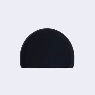 Decathlon Mesh Swimming Cap - Plain Fabric - Size S หมวกว่ายน้ำผ้าตาข่ายที่มีเนื้อผ้าสีพื้น ขนาด S - Black