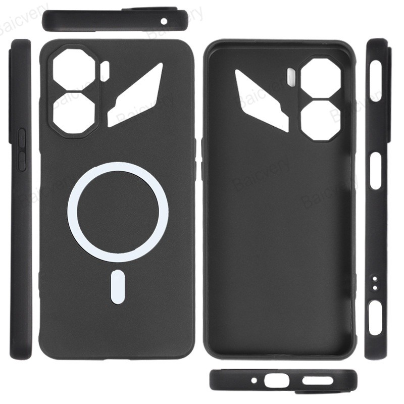 ฝาครอบสติกเกอร์แม่เหล็กสําหรับ ZTE Nubia Neo 3 5G Z2464N เคสแฟชั่นด้านหลัง