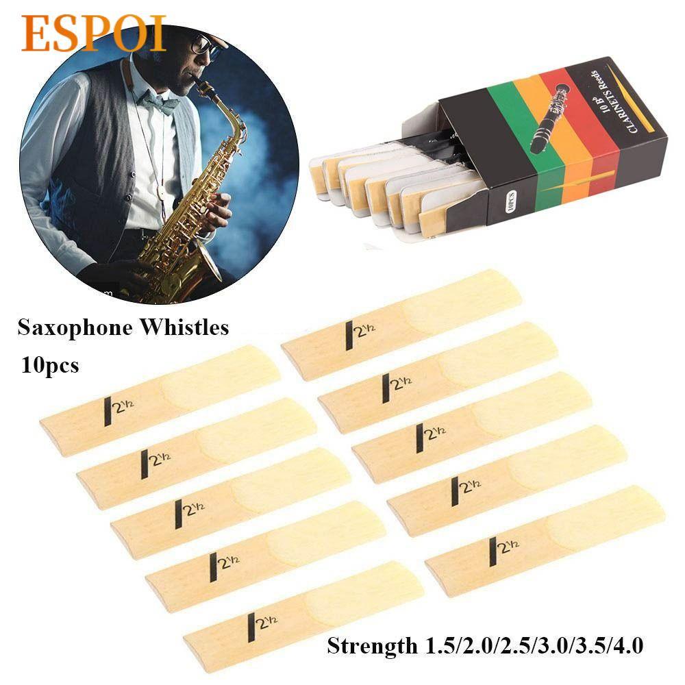 ESPOI Clarinet Reed, 1.5/2.0/2.5/3.0/3.5/4.0 Bb แซ็กโซโฟนนกหวีด, Alto Reed Strength Bb Tone Clarinet