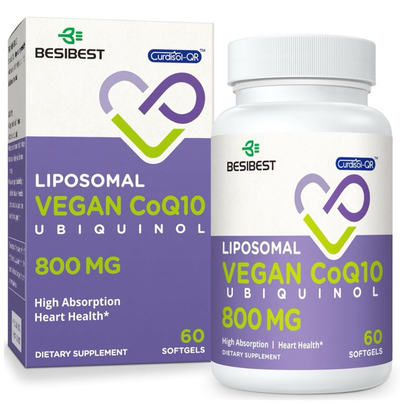 COQ10(โคเอ็นไซม์ Q10)(300-800MG)(60-240 เม็ด)