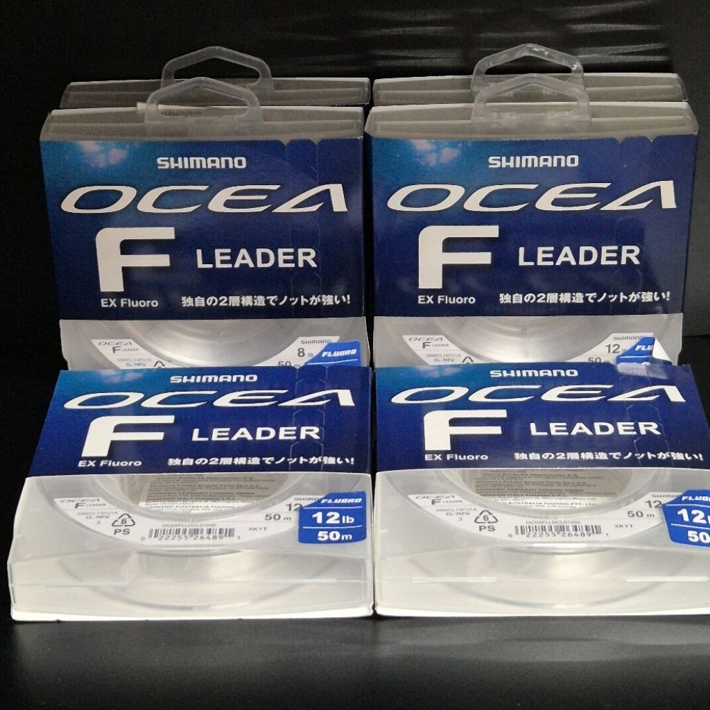 Shimano Ocea Fluorocarbon ยาว 50 เมตร 6lb/8lb/10lb/12lb/16lb/20lb/30lb/40lb