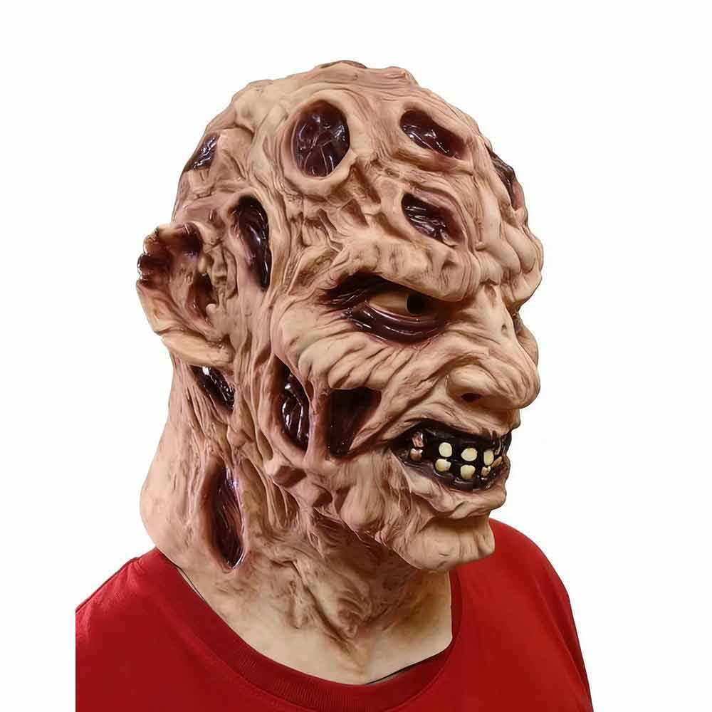 Freddy Krueger Latex Mask Evil Massacre headgear Halloween masquerade Party Costume