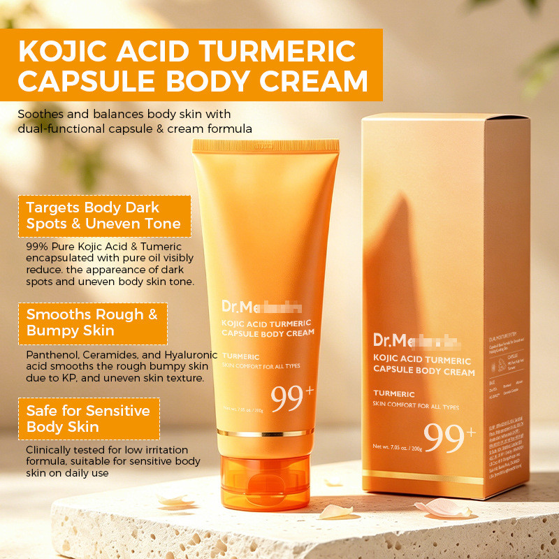 TK Hot Product DR Kojic Acid Turmeric Kojic Acid Turmeric Body Lotion Gentle Moisturizing Repair8920