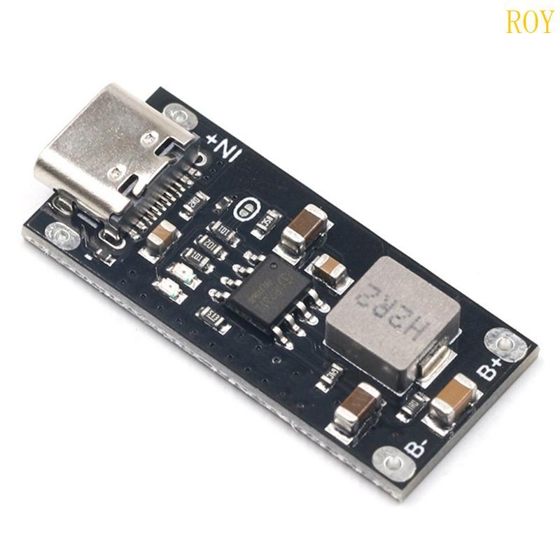 ROY Type-C USB อินพุต Charger โมดูล Polymer Ternary ลิเธียม Fast Charger Board IP2312 CC-CV โหมด 3A 