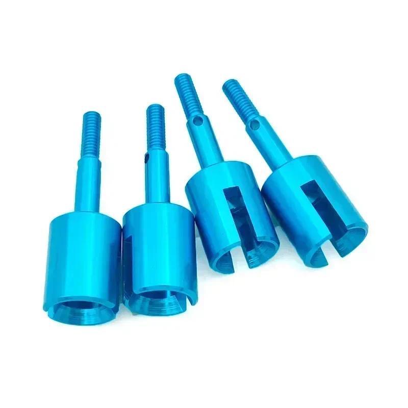 4pcs โลหะล้อเพลาล้อถ้วยสําหรับ Tamiya TT01 TT02 TT02B TT02D TT02E 1/10 RC รถอัพเกรดอะไหล่อุปกรณ์เสริ