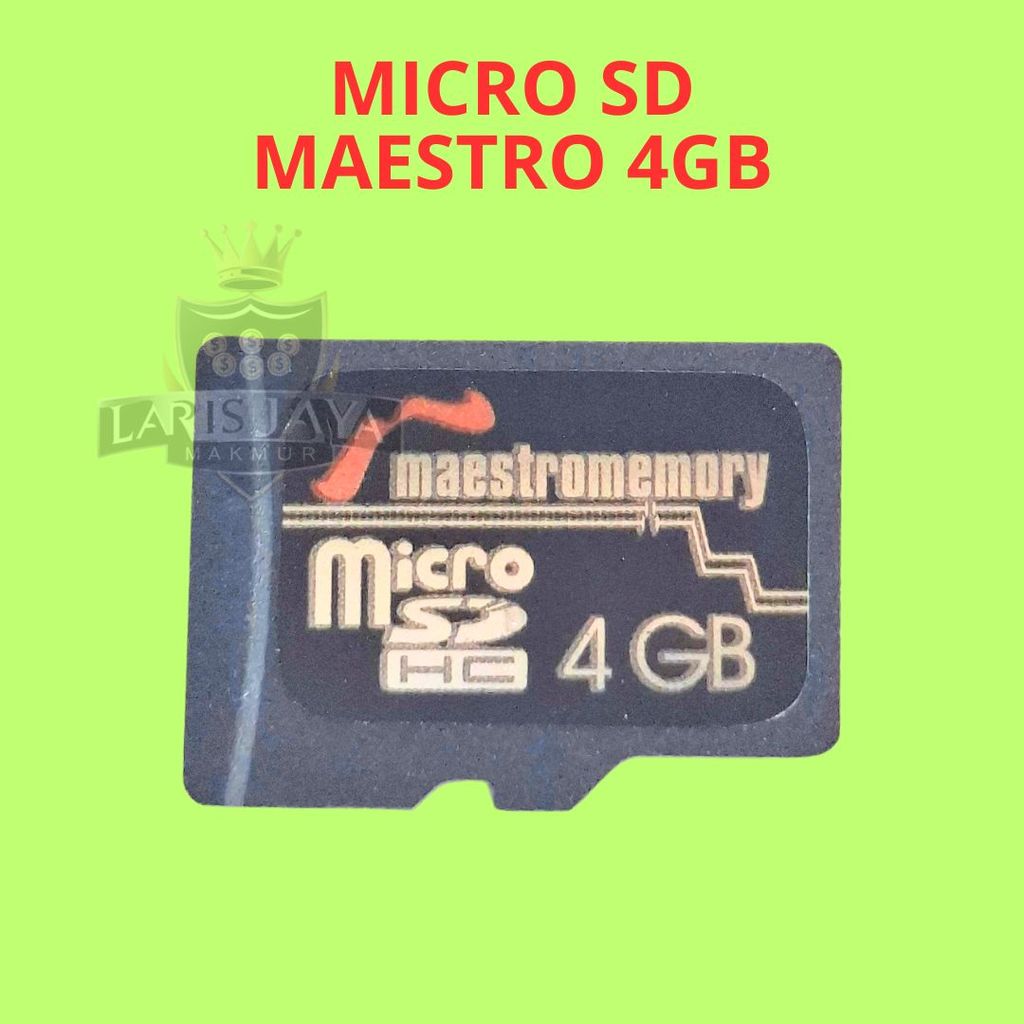 การ์ดหน่วยความจําภายนอก Micro SD ของ Maestro 4GB กล้องติดรถยนต์สากลและการ์ดหน่วยความจําหน่วยหัว HP