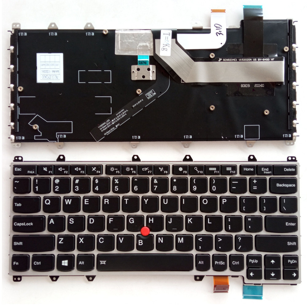 Lenovo ThinkPad X380 โยคะ 260 โยคะ 370 แป้นพิมพ์ S1 2 3 4
