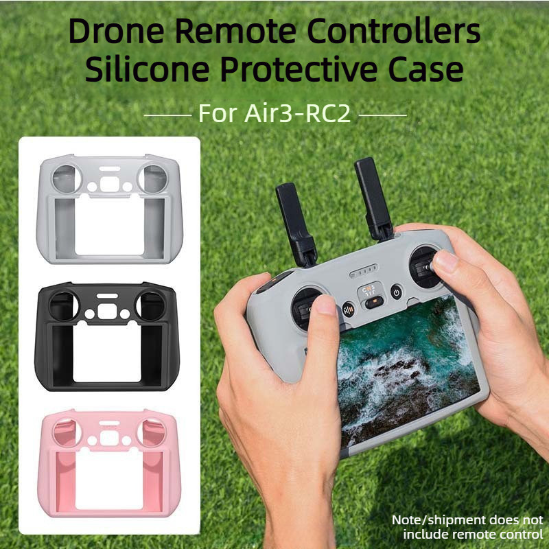 สําหรับ DJI MINI 4Pro Drone รีโมทคอนโทรลซิลิโคนซิลิโคนนุ่มสําหรับ Drone AIR3 RC1 RC2 RC-N1/2