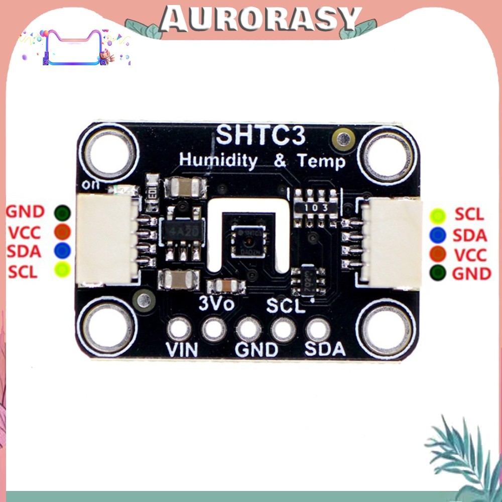 ❤SHTC3 โมดูลเซ็นเซอร์อุณหภูมิความชื้น I2C โมดูลบอร์ดวัดความชื้นสําหรับการใช้งาน Diverse