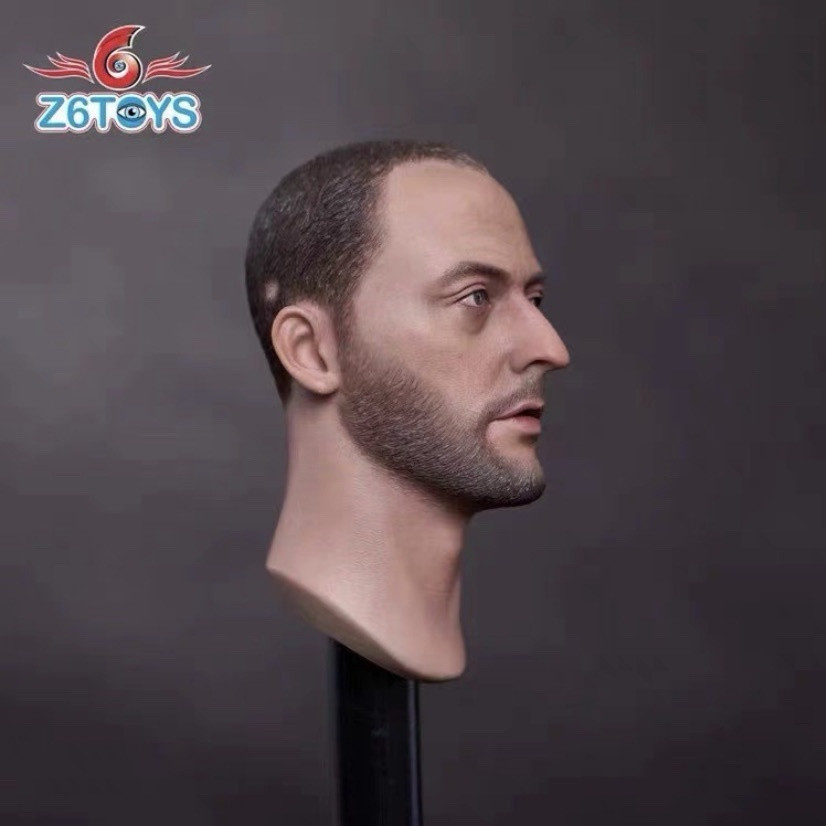 [ฉบับประณีต] Z6TOYS Z003 1/6 Uneasy Cold Killer Head แกะสลัก Leon ชายหัวคลังสินค้าพร้อม