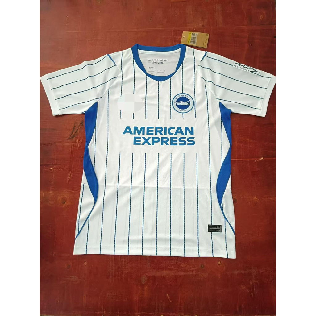 Fan Version 26-27 Brighton away Short Sleeve Man Jersey S-4XL