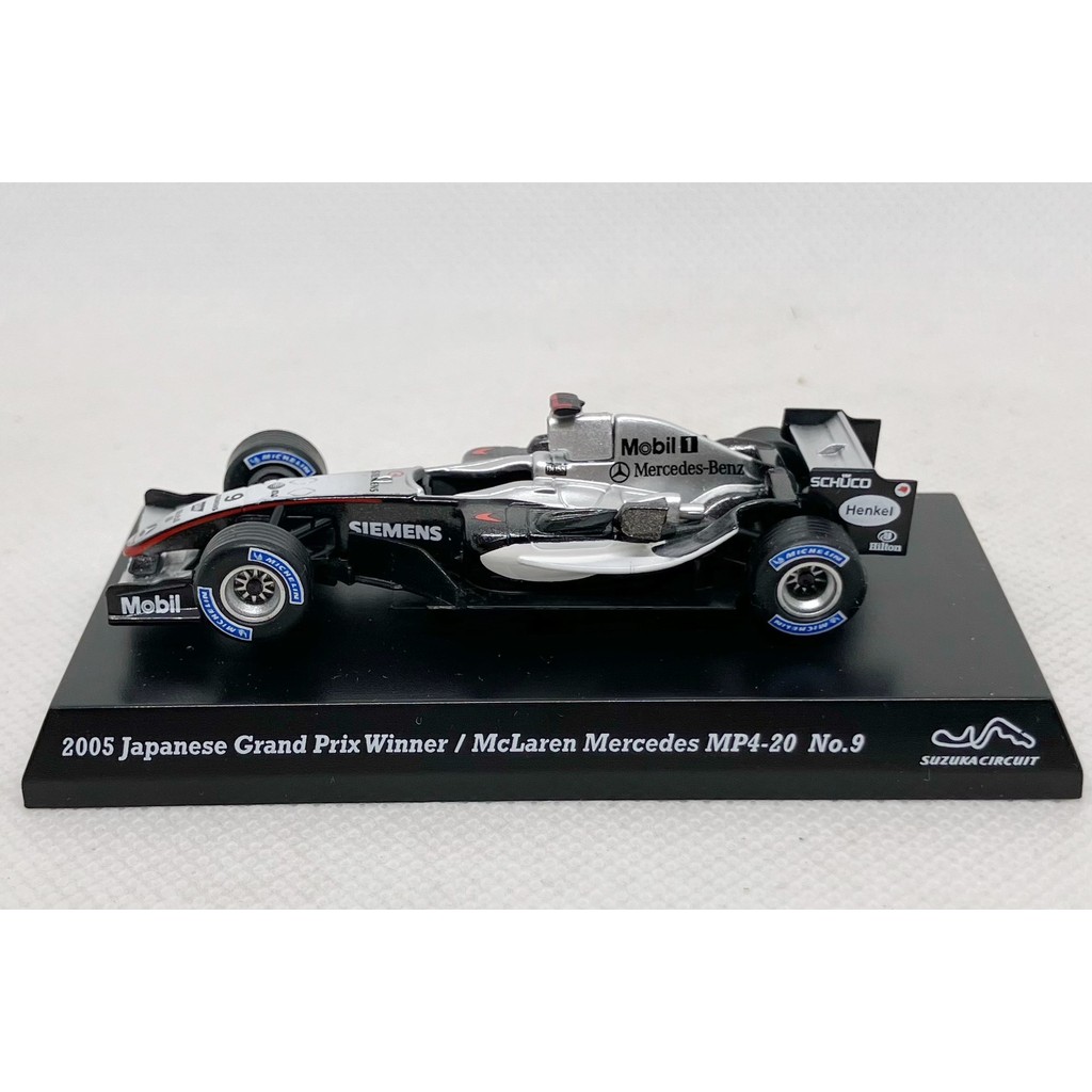 [นอกพิมพ์เดี่ยว] Jingshang 1/64 McLaren MP4-20 Formula 1 F1 Racing Car Alloy Car Model No. 9 kimi Ly