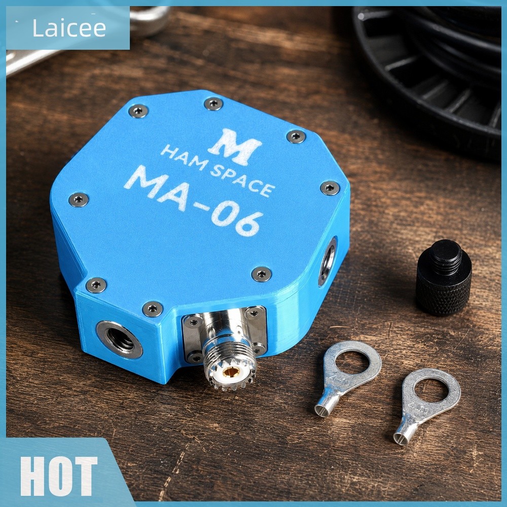 [Laicee.th] Ham Radio Portable Antenna Base HF 1:1 Balun M10 Thread Vertical แนวนอน 100W SSB