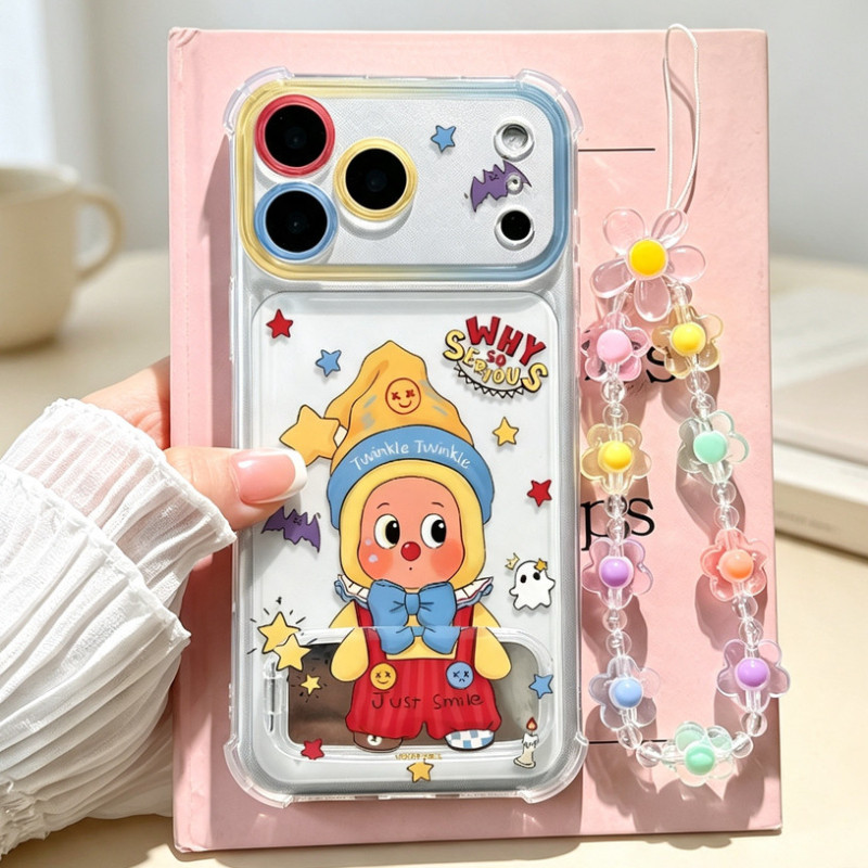 luck-เคสโทรศัพท์พร้อมสายคล้องโทรศัพท์ เคสไอโฟน iPhone17/18PROMAX 16pro ไอโฟน15 12pro 14plus 13pro 11