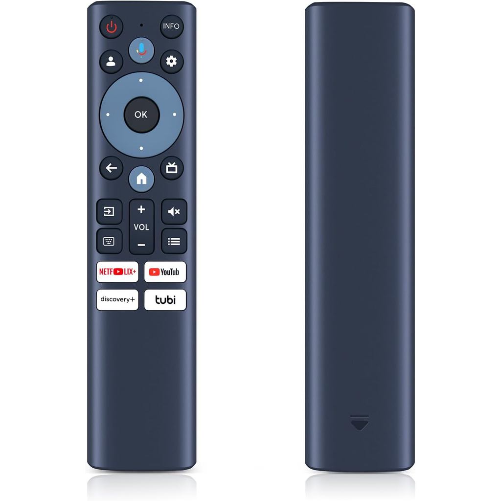 เปลี่ยน RC860G รีโมทคอนโทรลสําหรับ Philips Google Android TV 7000 Series 2BFQX-RC860G/RC860G