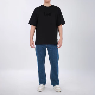 LEE เสื้อยืดแขนสั้นผู้ชาย รุ่น LE FC25MTSSC07 สีดำ