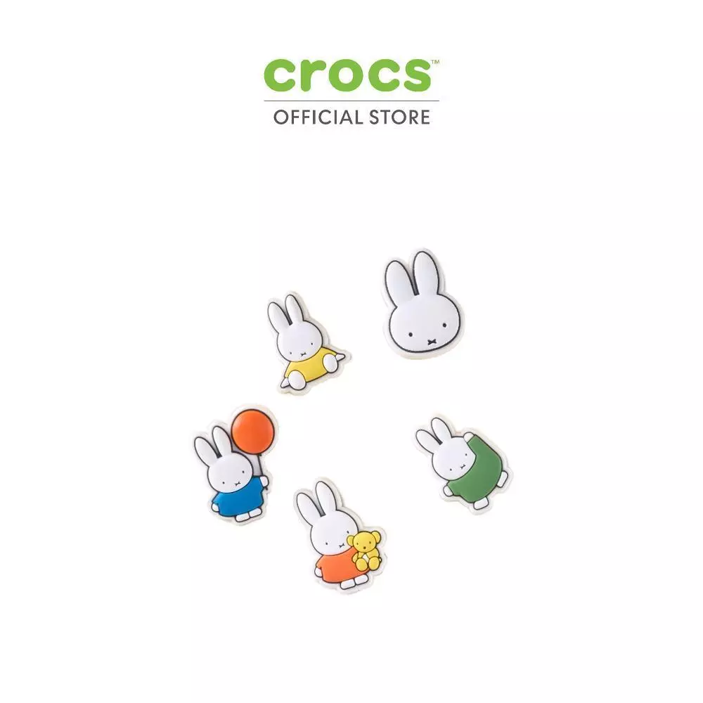 CROCS ตัวติดรองเท้า JIBBITZ™ MIFFY 5 PACK