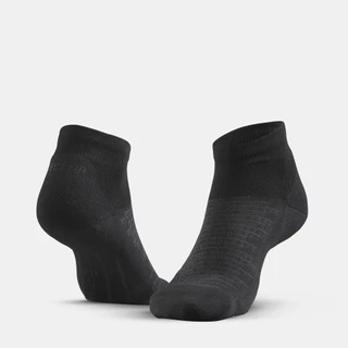 Decathlon Socks Hike 100 Mid 2-Pack ถุงเท้าหุ้มข้อเดินป่ารุ่น 100 แพ็ค 2 คู่ - Black