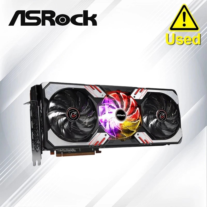 ASRock RX 6800XT PG D 16G OC AMD Radeon RX6800XT กราฟิกการ์ด 16GB