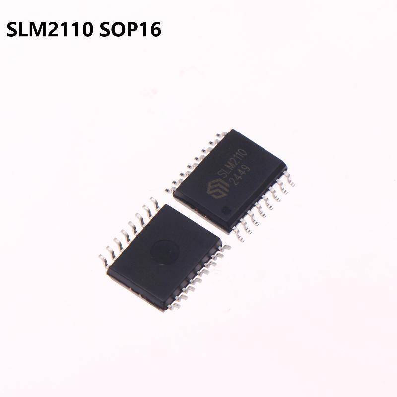 1/3/5 ชิ้นใหม่ SLM2110CG SLM2110 SOP16 ชิปเซ็ต Full-Bridge/ครึ่งสะพานไดร์เวอร์ชิป IC ชิปประสิทธิภาพ