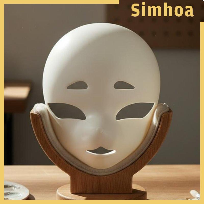 [SIMHOA] Unpainted Kigurumi Mask ความร้อน Moldable Blank คอสเพลย์หัวเชลล์ติดทนนานอุปกรณ์เสริมเครื่อง