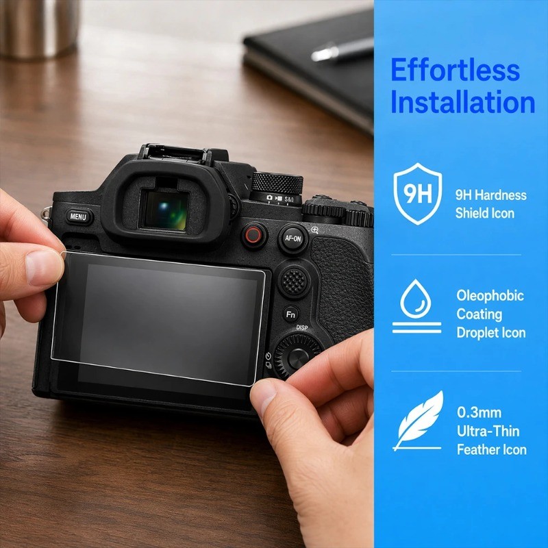 1-3PCS 9H กระจกนิรภัยสําหรับ Fujifilm X10 X100 X100F X100S X100T X100V X100VI X20 X30 X70 X7100 XP12