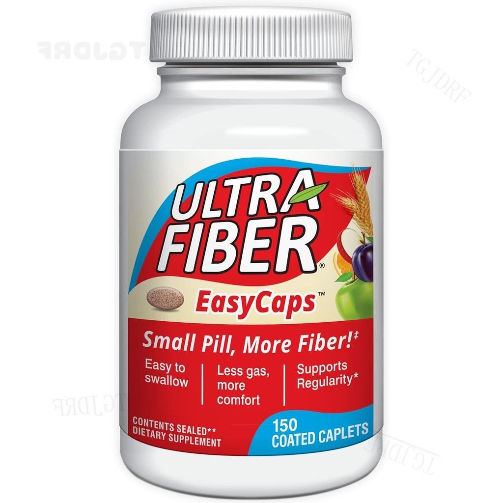 Ultra-FiberCaplets–ไฟเบอร์ประสิทธิภาพสูง–48%MoreFiberperCaplet–ที่ละลายน้ําได้และสารละลายBlend–Easy-
