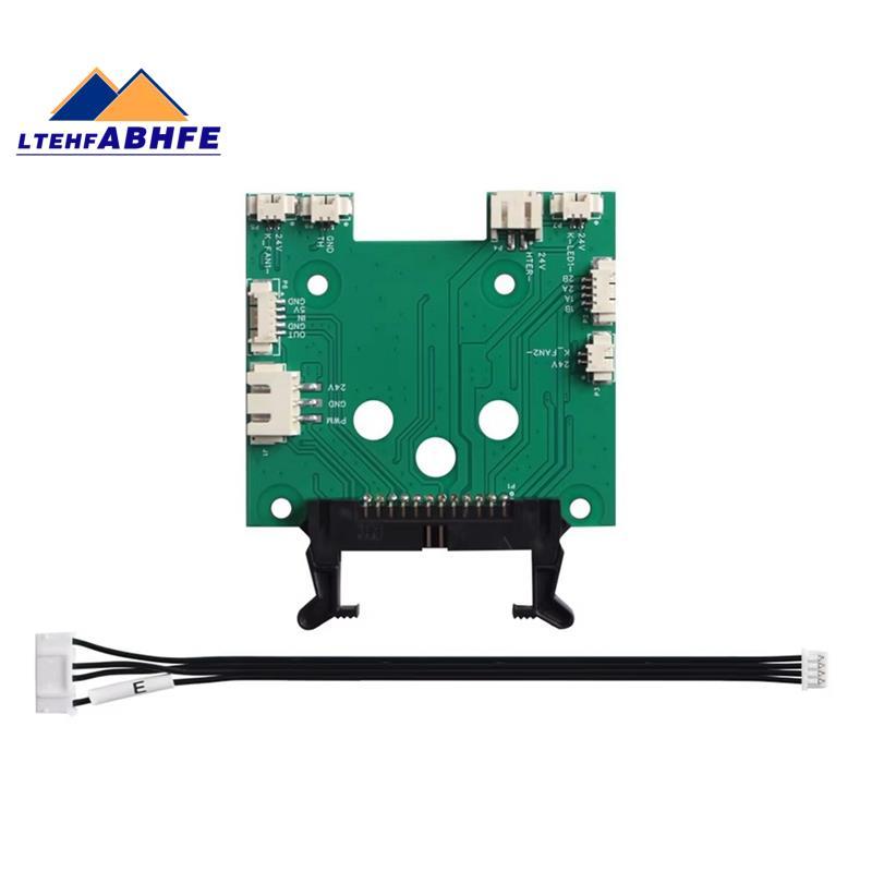 [ขายร้อน L]สําหรับ SV07 Extruder Transfer Adapter แผ่นบอร์ด 3D การพิมพ์อะไหล่สําหรับ SV07 3D เครื่อง