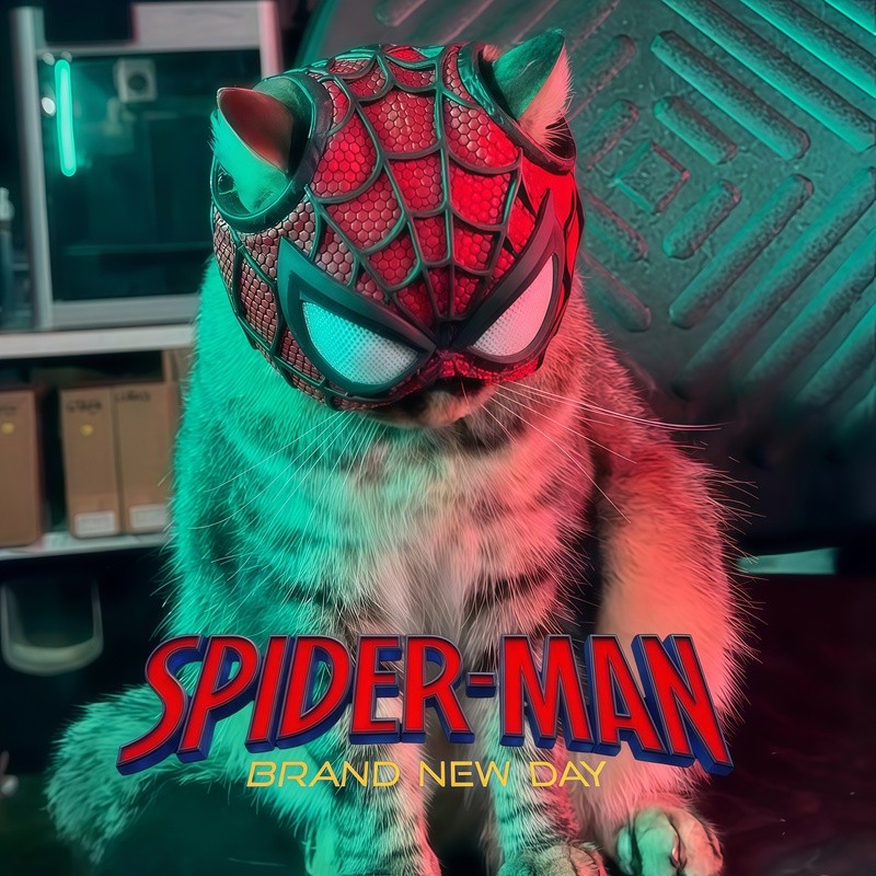 [Spiderman Mi Headgear] Mask Brand New Day Merchanded cos Headgear