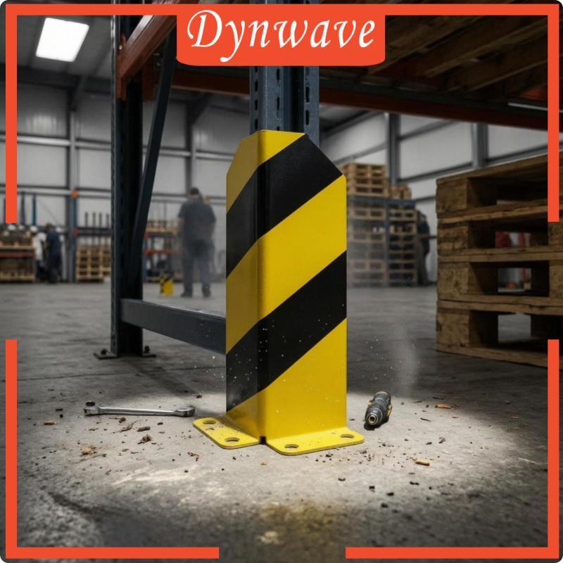 [Dynwave] Rack Guard Foot Bolt-down Warehouse Rack Guard พร้อมฐานยึดคอลัมน์ป้องกันการมองเห็นสูงสําหร