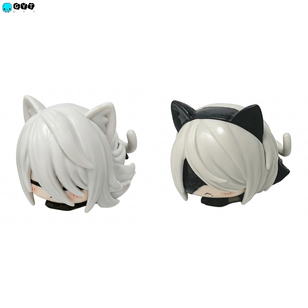 NieR Automata รุ่น Q 2B A2 ตุ๊กตาตัวเลขสะสมเครื่องประดับเดสก์ท็อปสําหรับแฟนอะนิเมะ