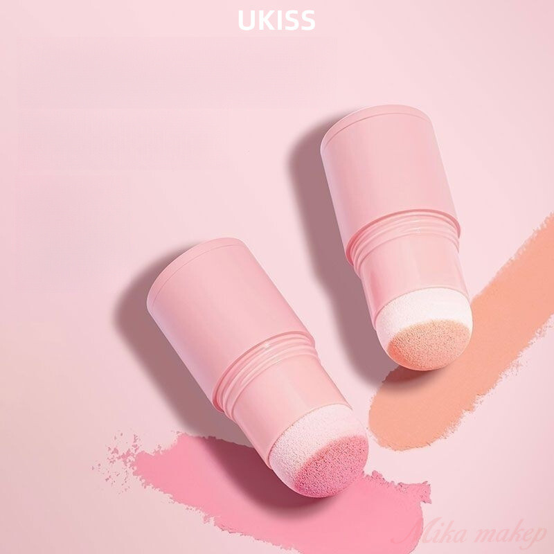 美多✨UKISS Blush Stick มาพร้อมฟองน้ําทิป บรรยากาศและ Girly